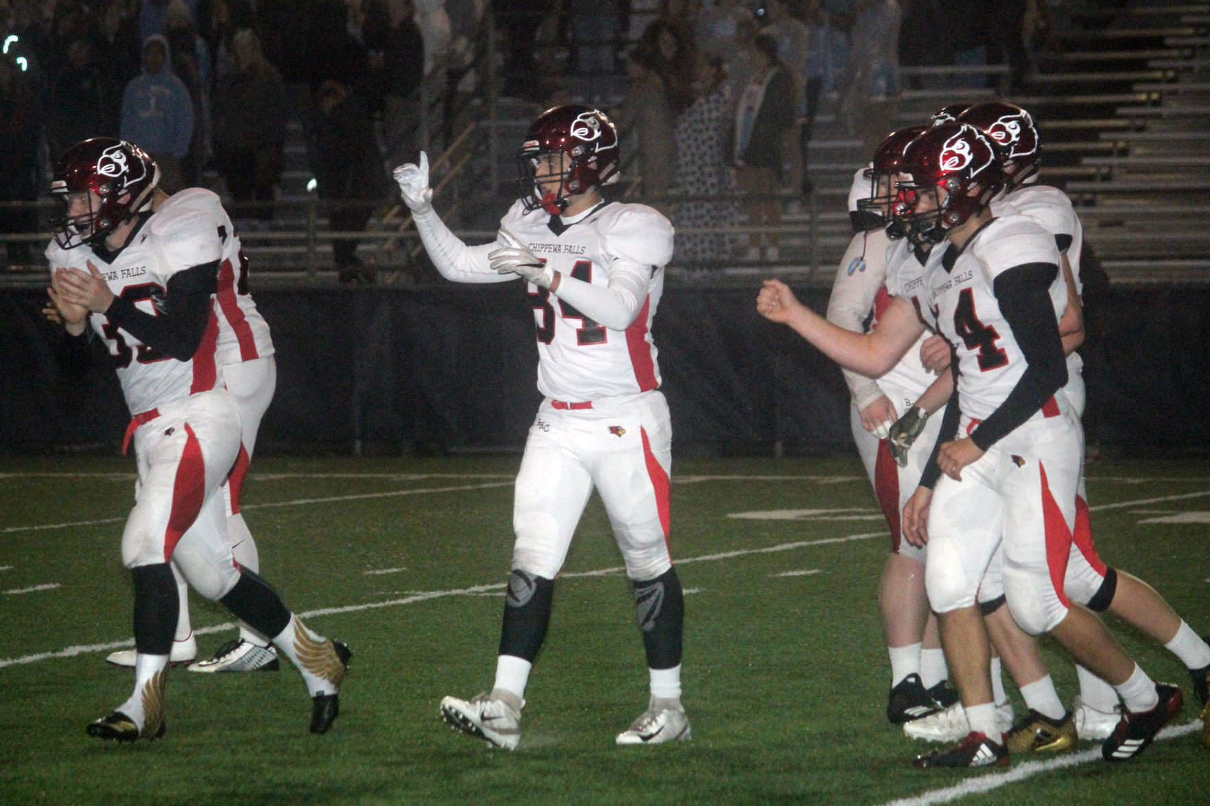 Chi-Hi football at Eau Claire North 10-5-18